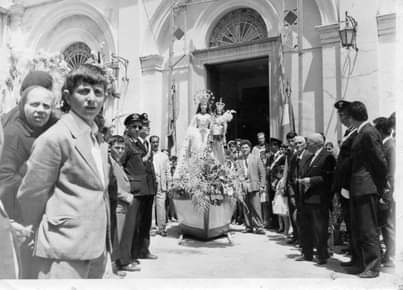 Foto storica Festa della Madonna del Rosario